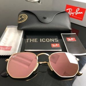 New authentic ray bans hexagonal RB3548